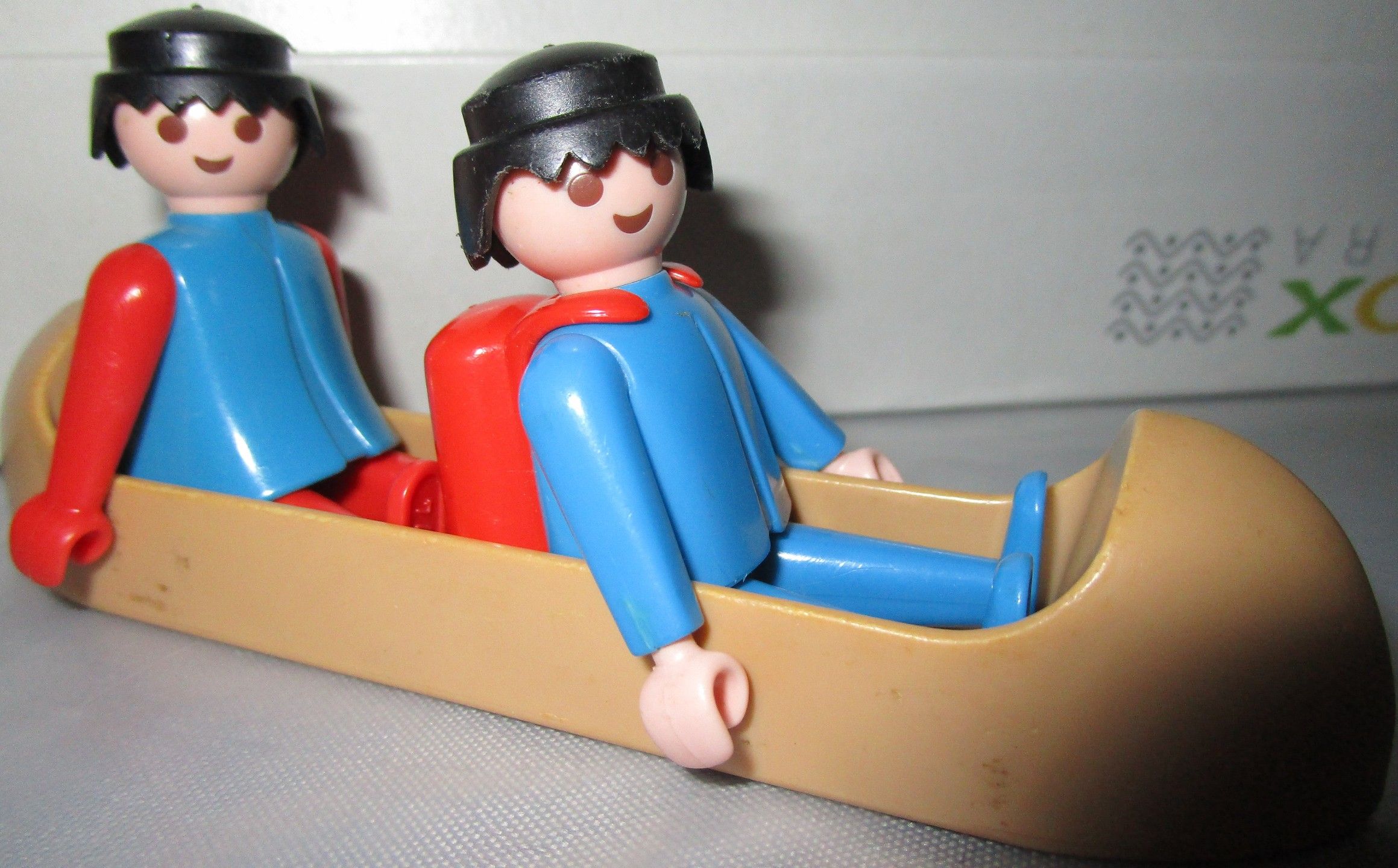 playmobil canoe set